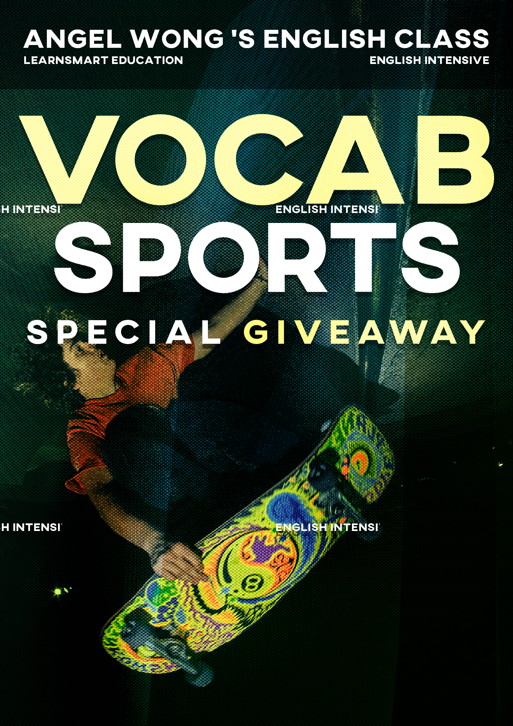 《運動Vocab》Ms.Angel's DSE英文 Giveaway