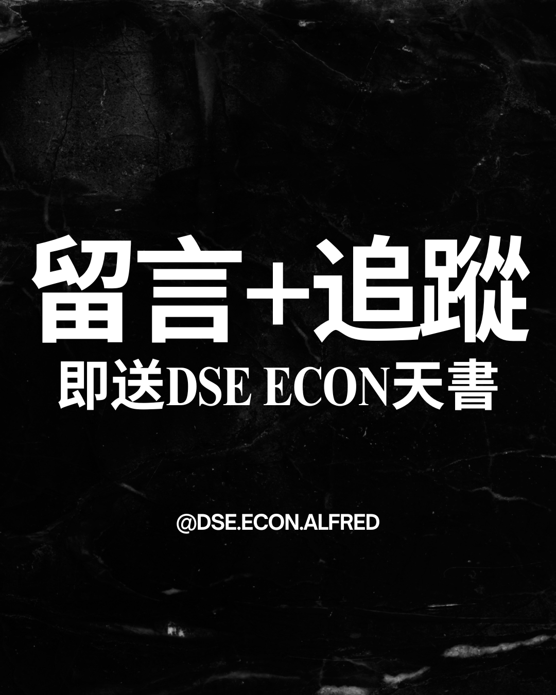 Econ DSE 天書 （中四五）