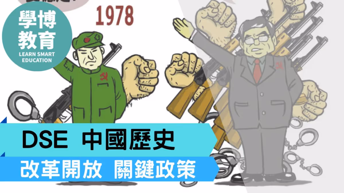 【改革開放DSE】起因、政策、成果、影響【深度分析】